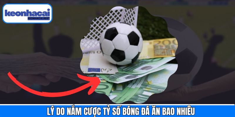 Ưu điểm khi tìm hiểu cược tỷ số bóng đá ăn bao nhiêu